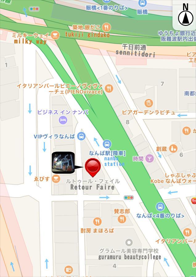男塾ホテルグループ ルトゥール（大人専用） 大阪市 エクステリア 写真